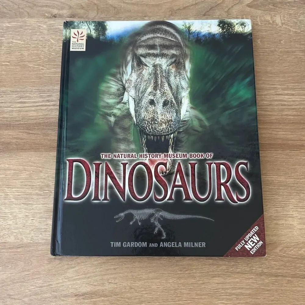The Natural History Museum Book of Dinosaurs Hardcover Educational Kids